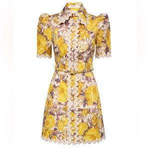 Zimmermann High Tide Ric Rac Mini Dress